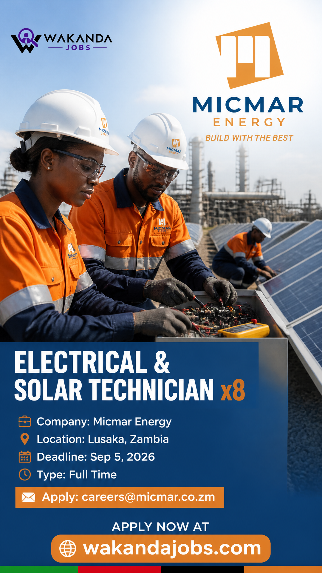 Electrical & Solar Technician x8