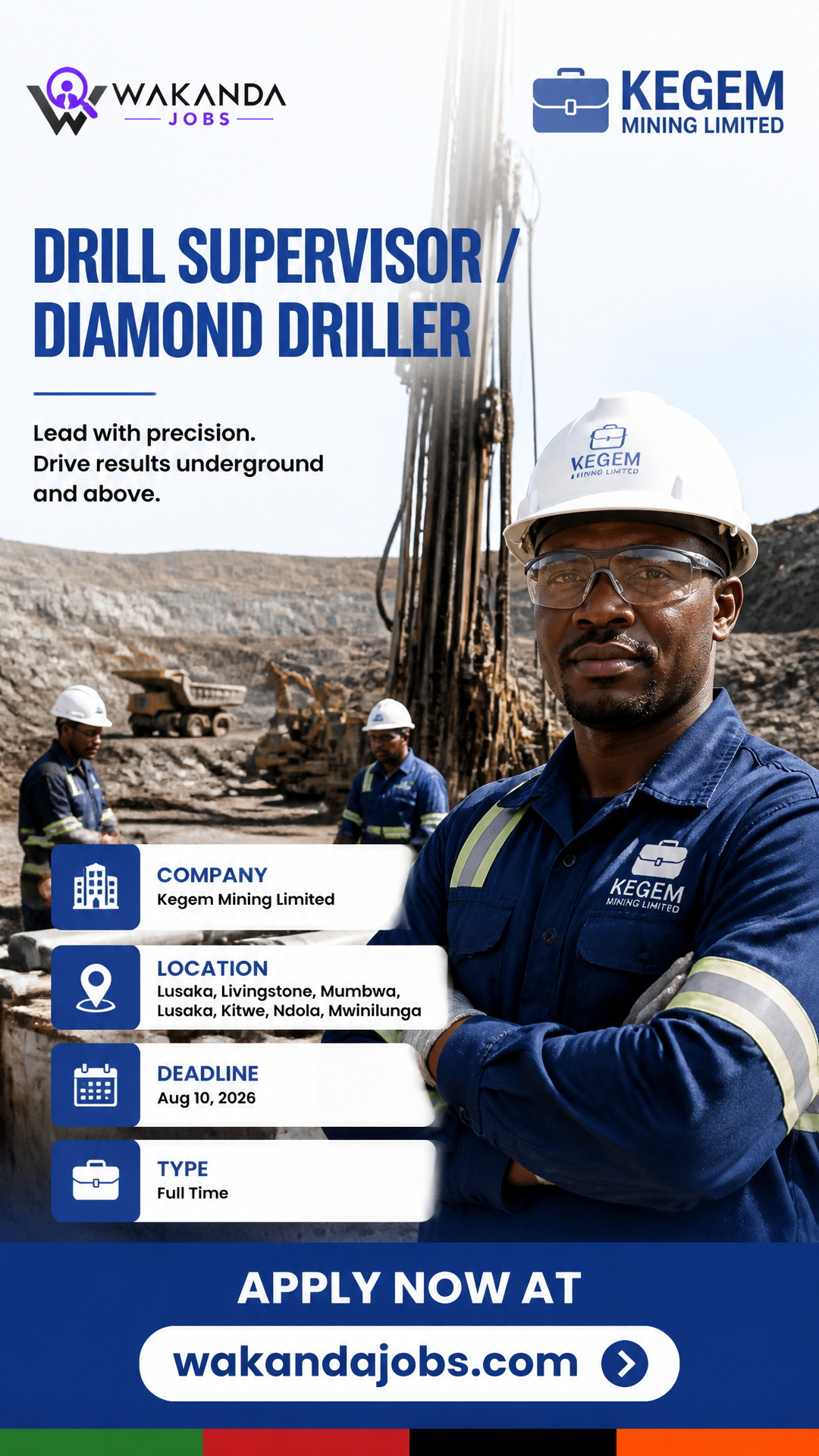 Drill Supervisor / Diamond Driller