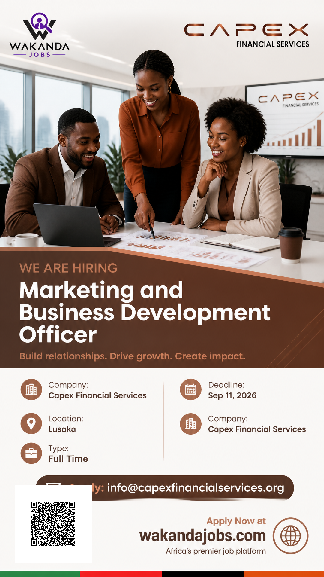 Marketing and Business Development Officer