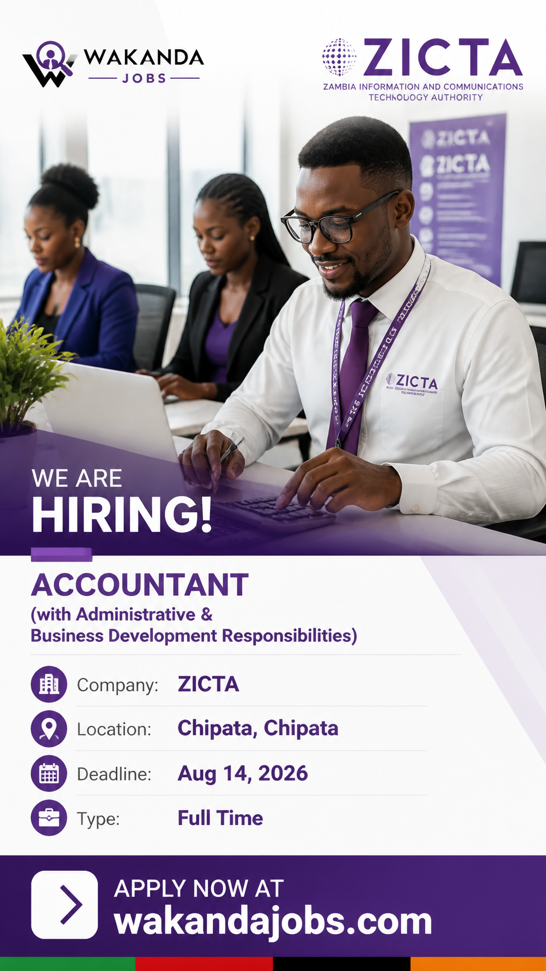 Accountant (with Administrative & Business Development Responsibilities)