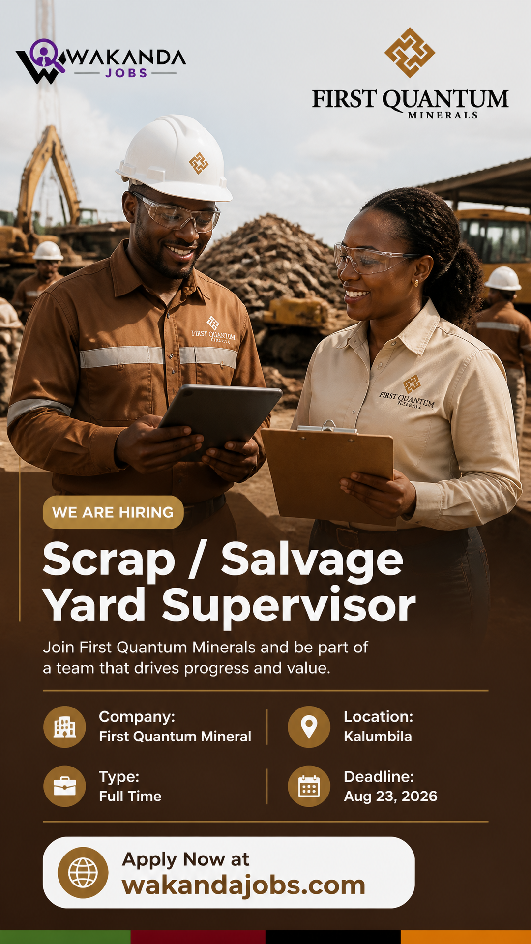 Scrap / Salvage Yard Supervisor