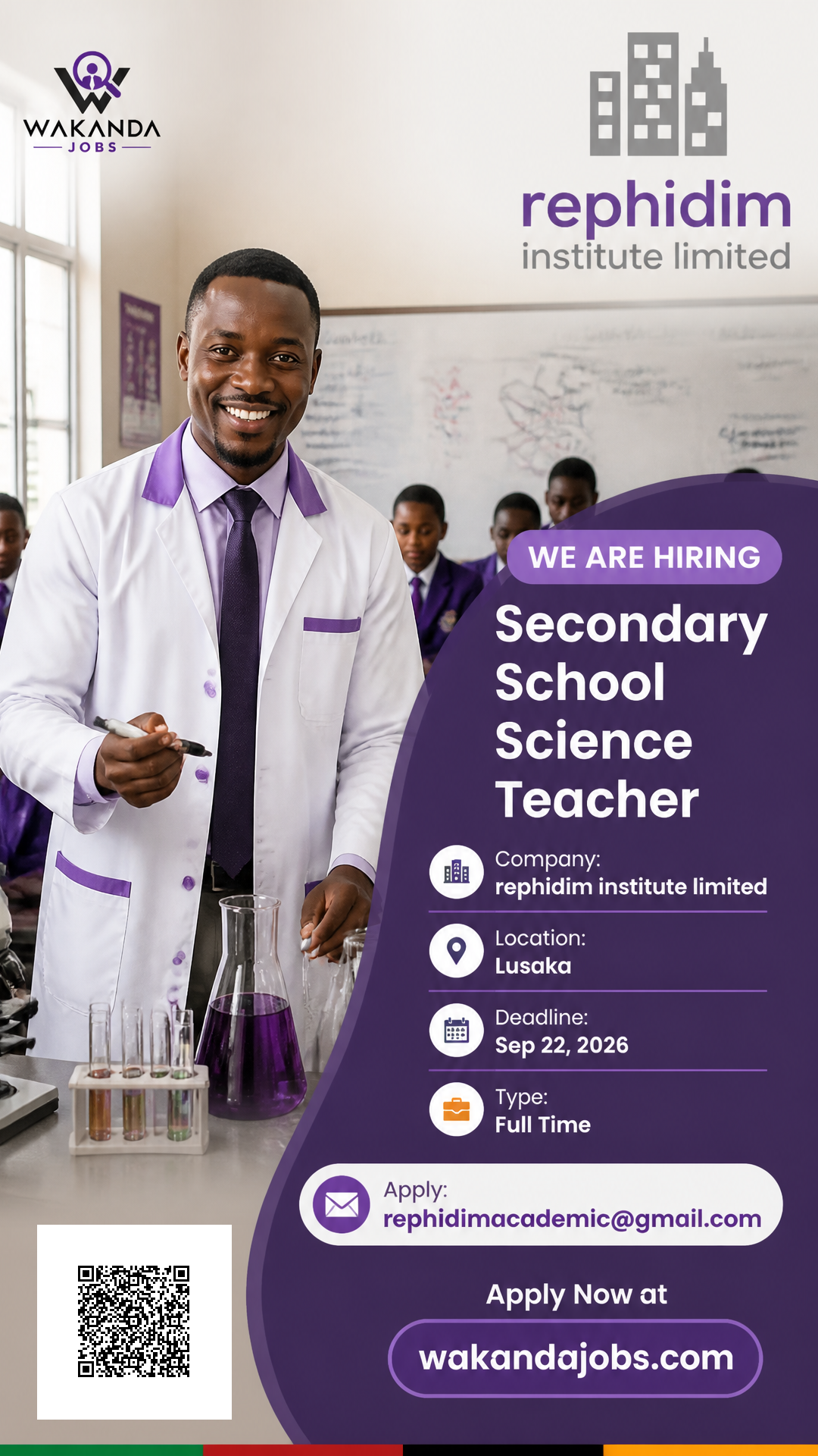 Secondary School Science Teacher