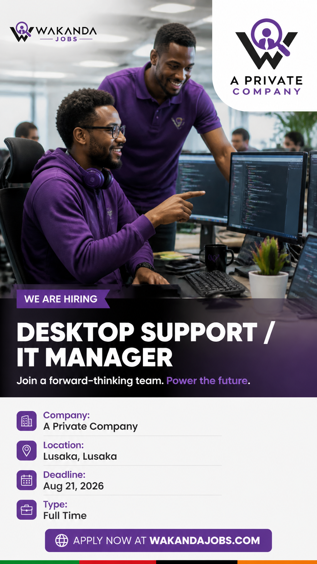 Desktop Support / IT Manager