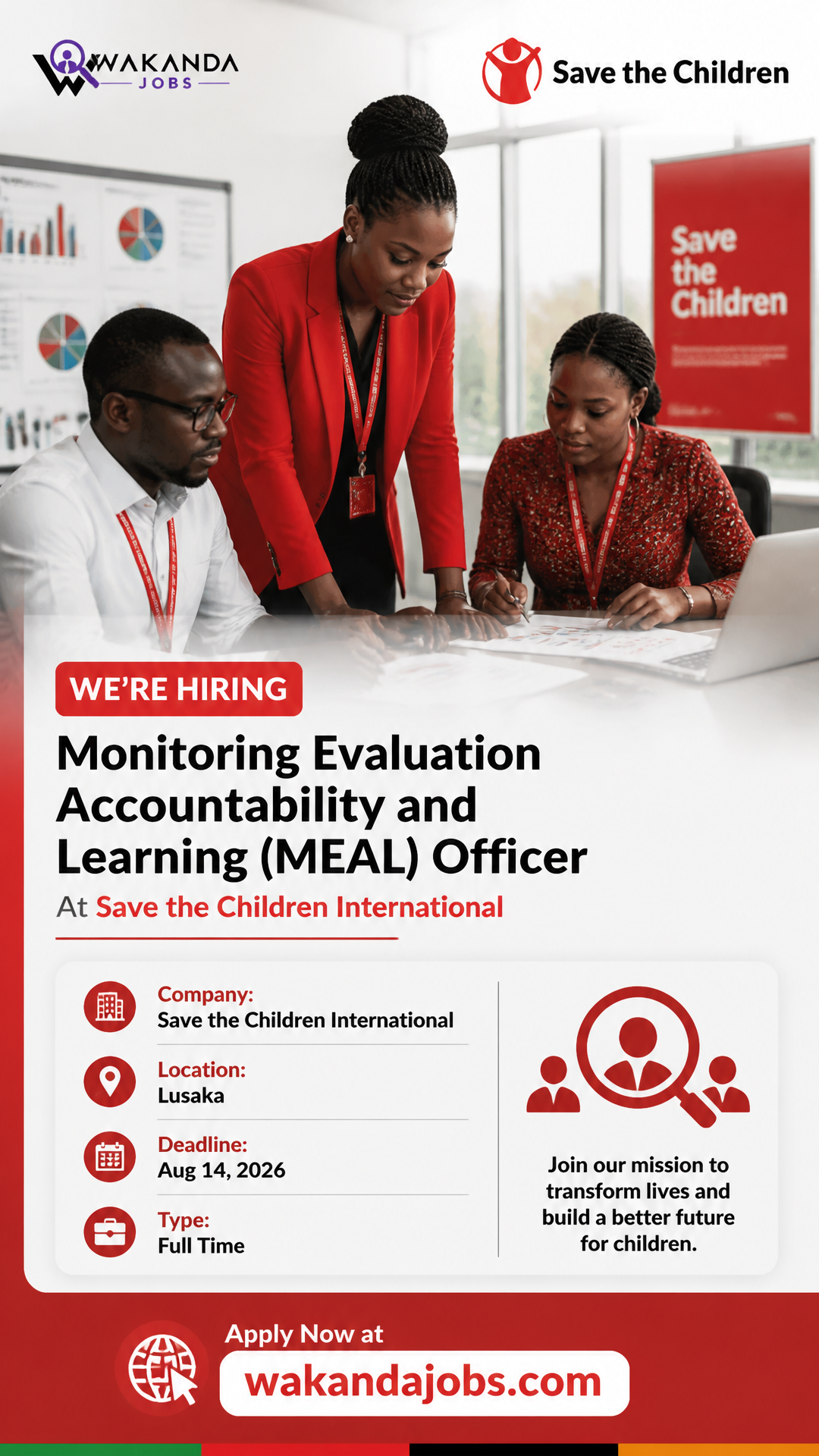Monitoring Evaluation Accountability and Learning (MEAL) Officer
