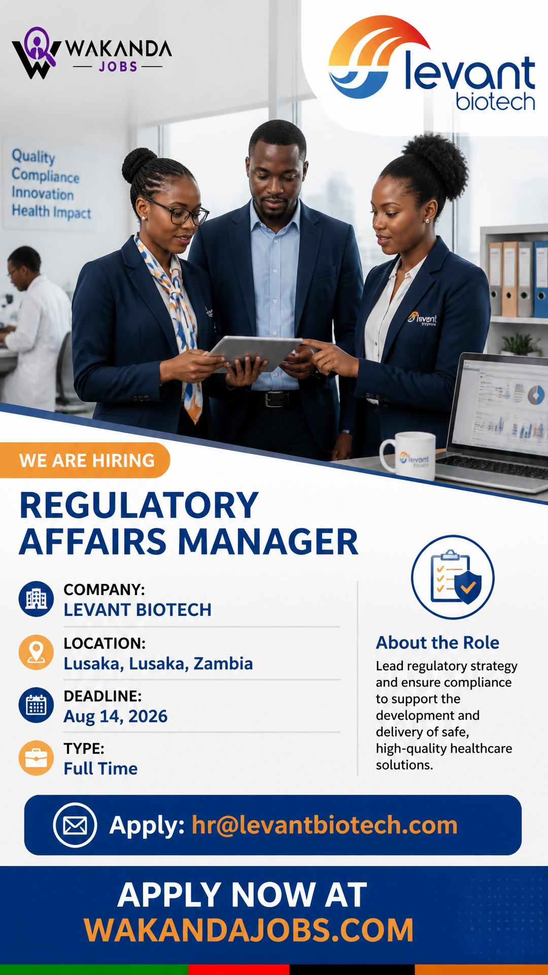 Regulatory Affairs Manager