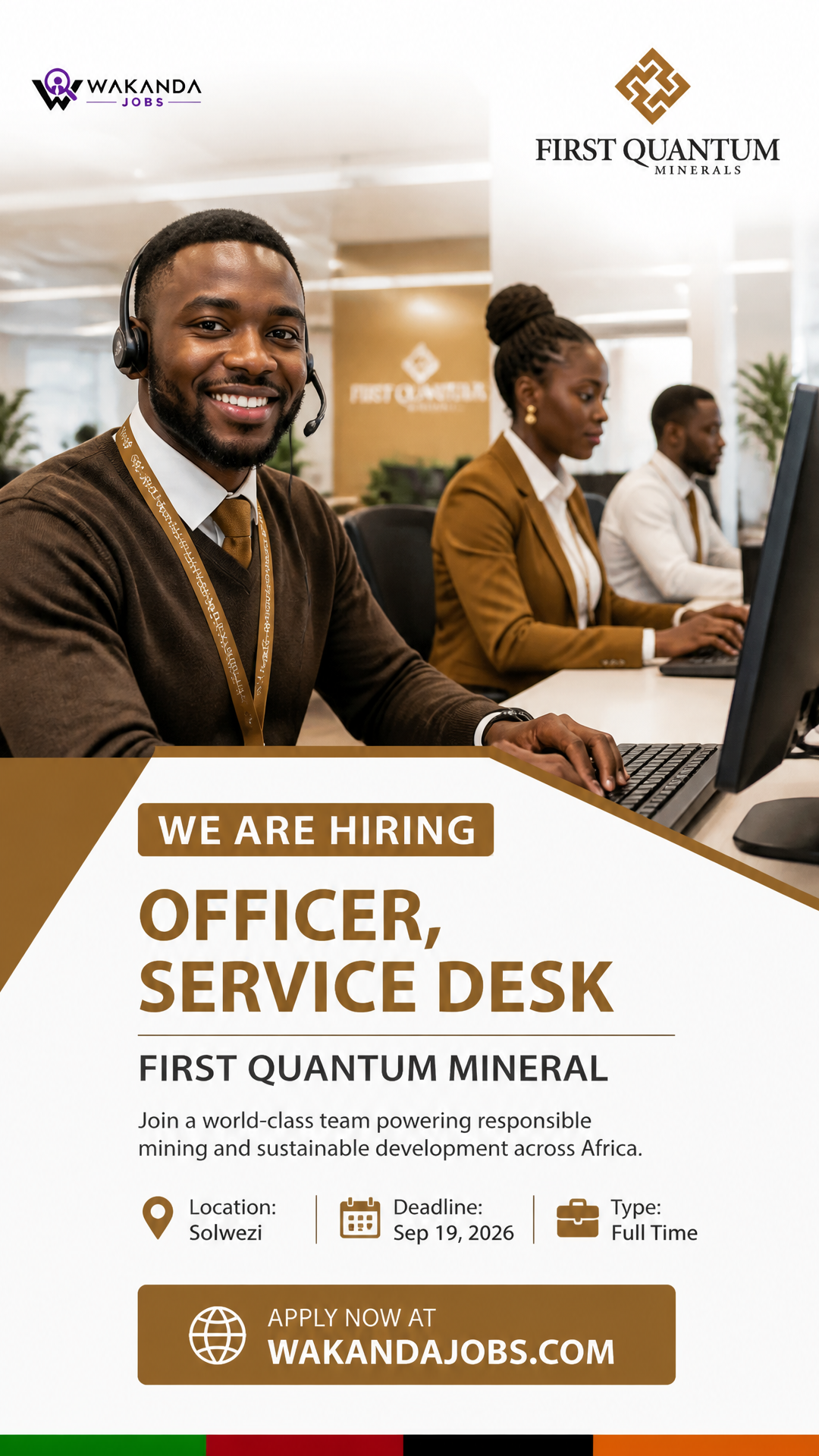 Officer, Service Desk