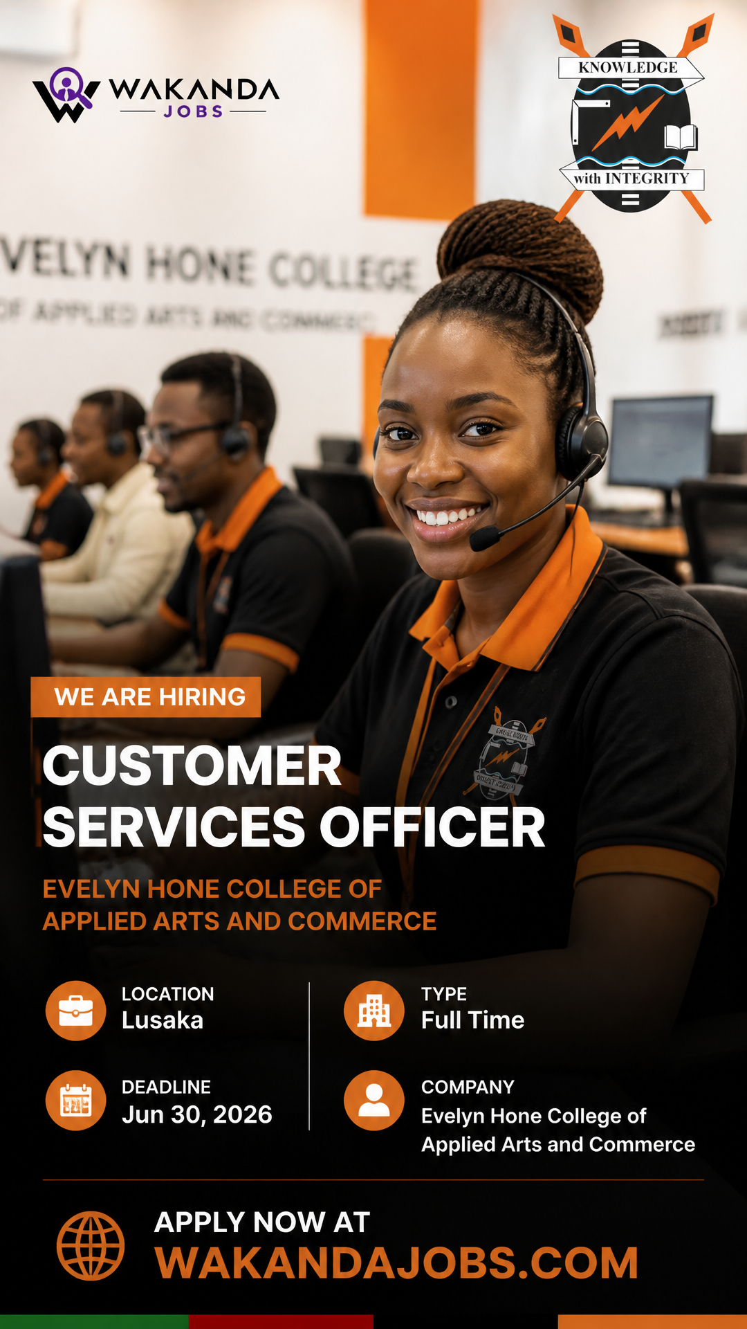 Customer Services Officer