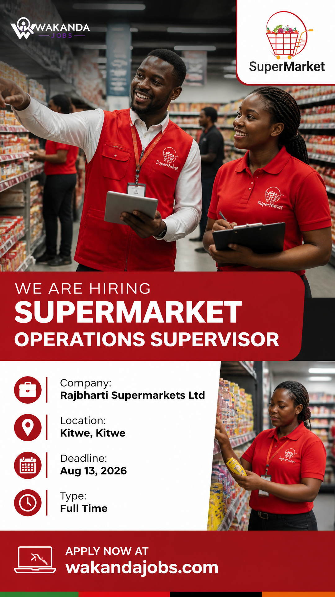Supermarket Operations Supervisor